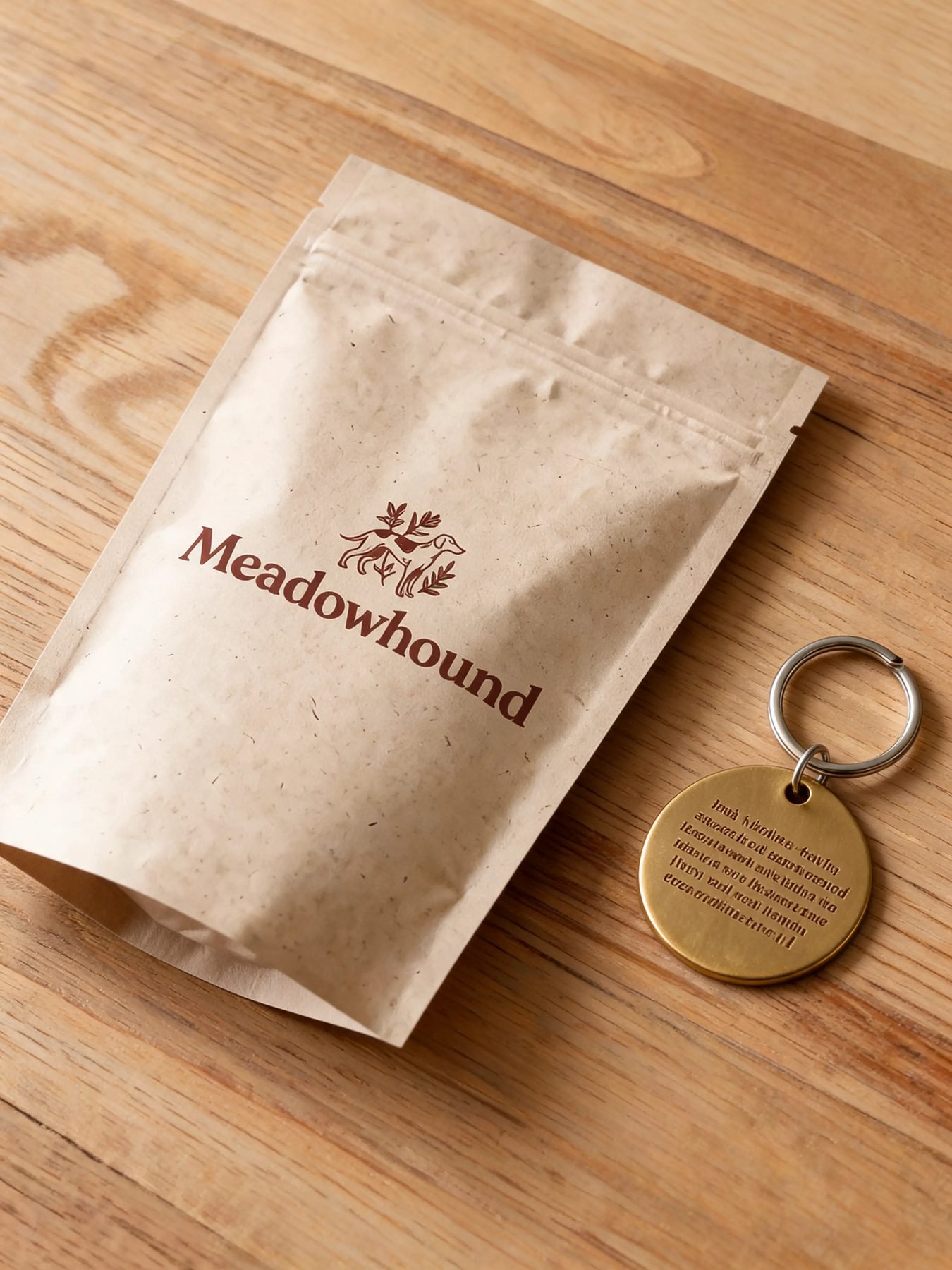 Brass ID Tag